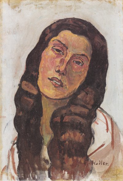 Valentine Godé-Darel avec les cheveux lâchés - Ferdinand Hodler